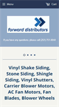Mobile Screenshot of forwarddistributors.com